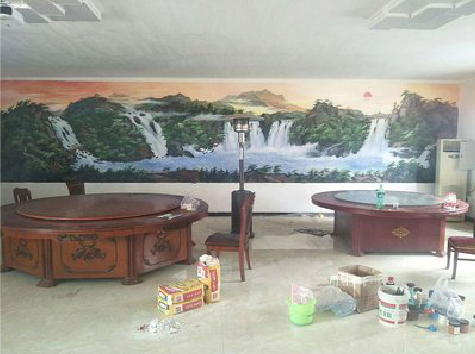 云县墙绘-写实风景