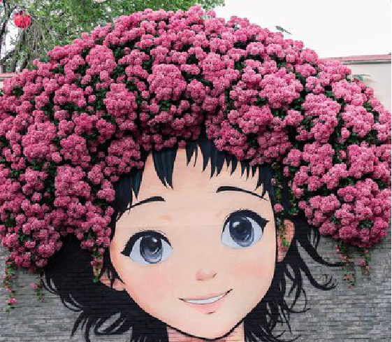 云县墙体彩绘-网红墙打卡