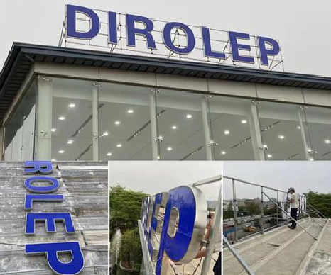 云县楼顶发光字安装的注意事项。